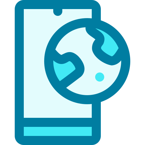 mobiel Generic Blue icoon