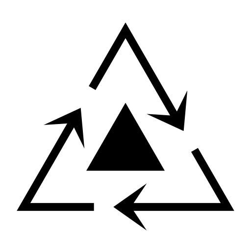 riciclare Generic Glyph icona