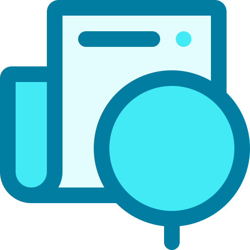 werkzoekende Generic Blue icoon