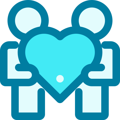Fundraising Generic Blue icon