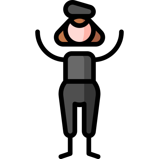 Beatnik Puppet Characters Lineal Color icon