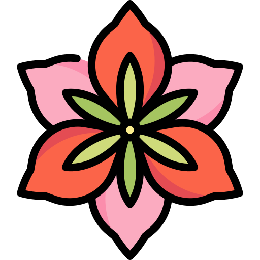Amaryllis Special Lineal color icon
