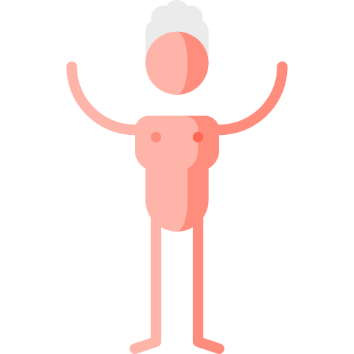 nudist Puppet Characters Flat icon