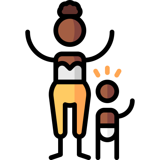 kleinkind Puppet Characters Lineal Color icon