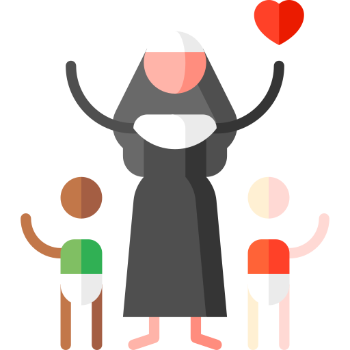 Orphans Puppet Characters Flat icon