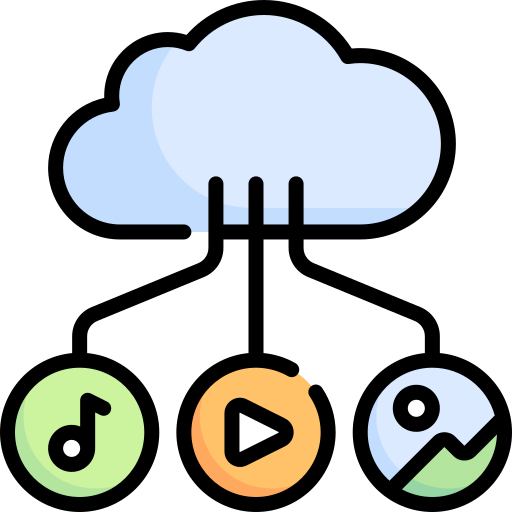 Cloud Special Lineal color icon