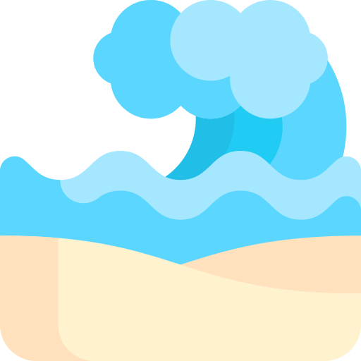 ozean Kawaii Flat icon