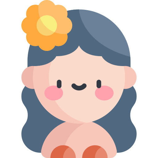 Woman Kawaii Flat icon