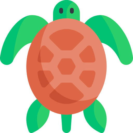 schildkröte Kawaii Flat icon