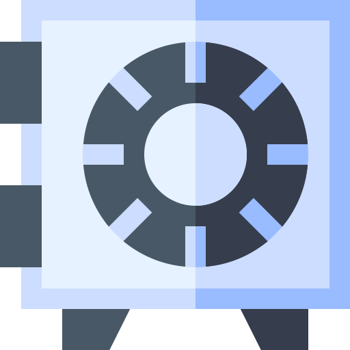 안전 상자 Basic Straight Flat icon