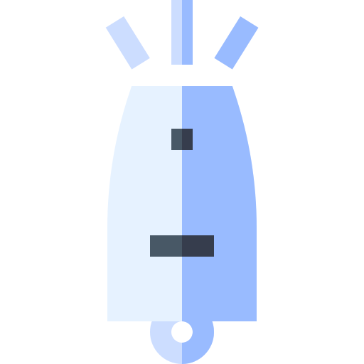 fluit Basic Straight Flat icoon