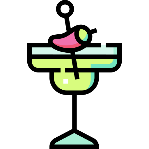 마가리타 Detailed Straight Lineal color icon