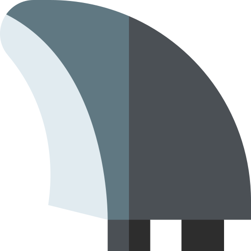 flosse Basic Straight Flat icon