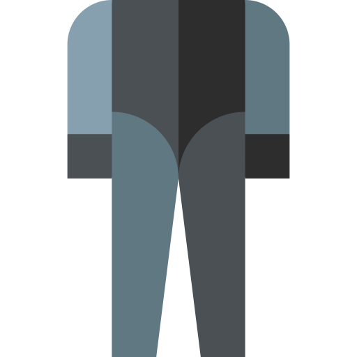 traje de neopreno Basic Straight Flat icono