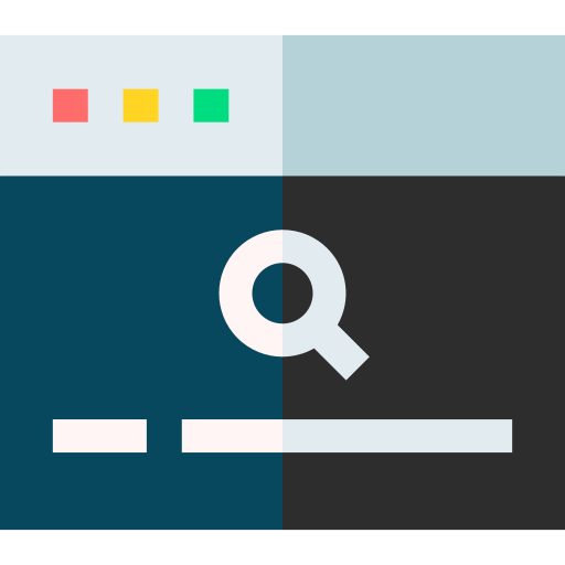 Searcher Basic Straight Flat icon