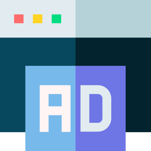 Advertisement Basic Straight Flat icon
