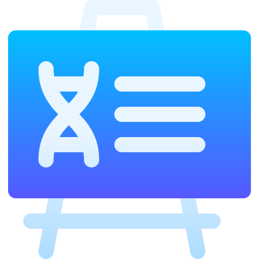 scienza Basic Gradient Gradient icona