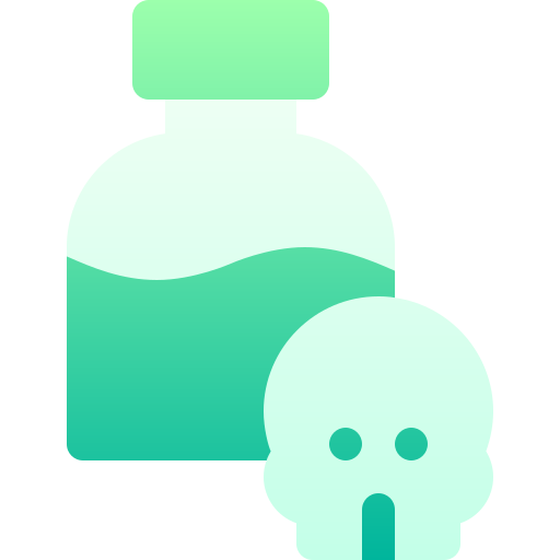 毒 Basic Gradient Gradient icon