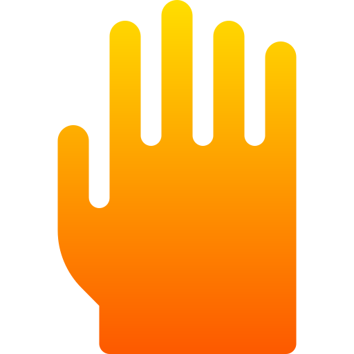 Rubber gloves Basic Gradient Gradient icon