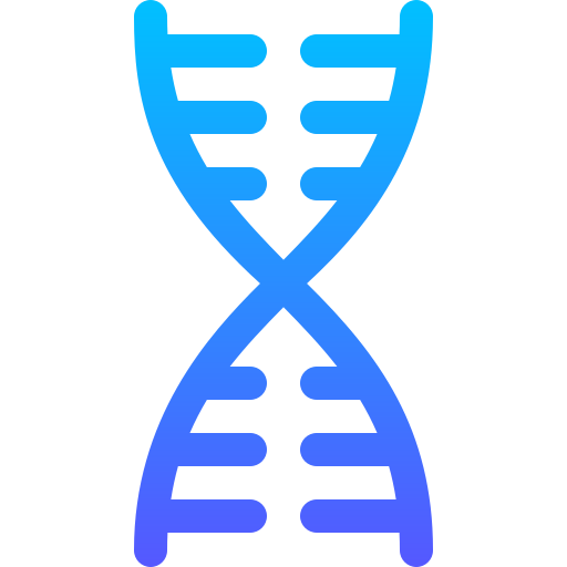 ДНК Basic Gradient Lineal color иконка