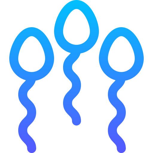 esperma Basic Gradient Lineal color Ícone