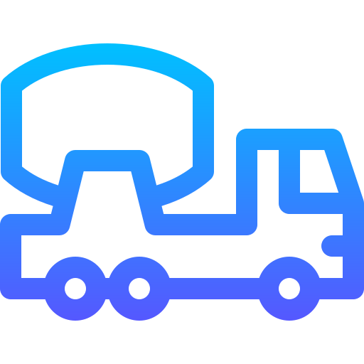 mischwagen Basic Gradient Lineal color icon