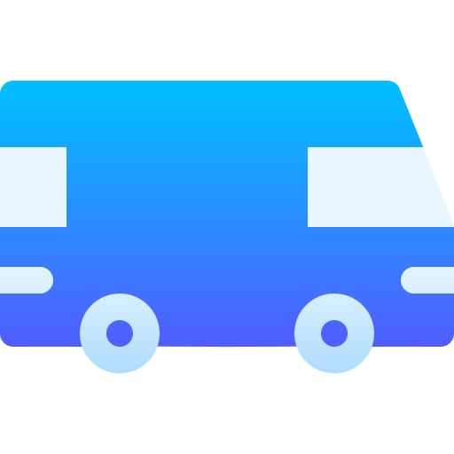 camioneta Basic Gradient Gradient icono