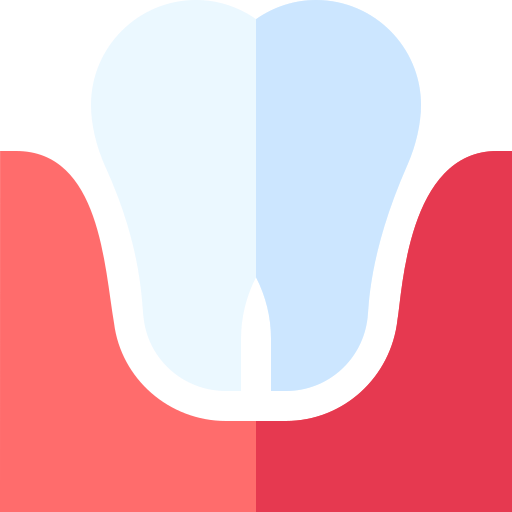 ząb Basic Straight Flat ikona
