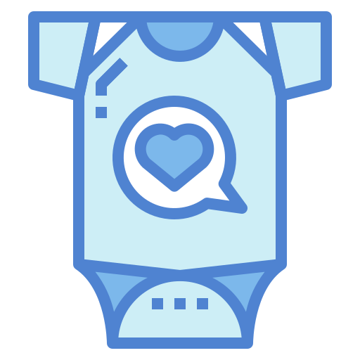 ropa de bebé Generic Blue icono