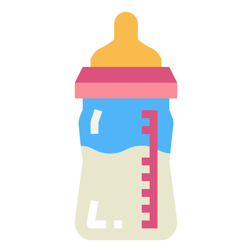 Feeding bottle Smalllikeart Flat icon