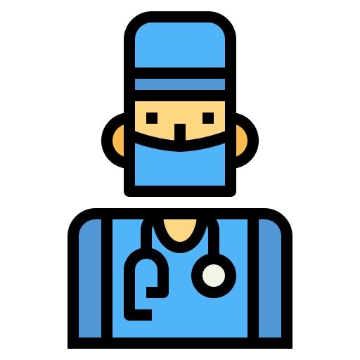 Surgeon Smalllikeart Lineal Color icon