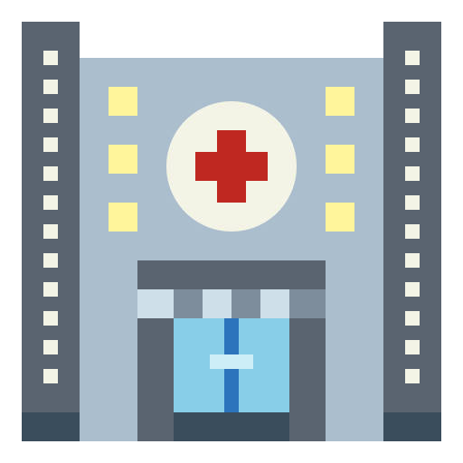 hospital Smalllikeart Flat icono