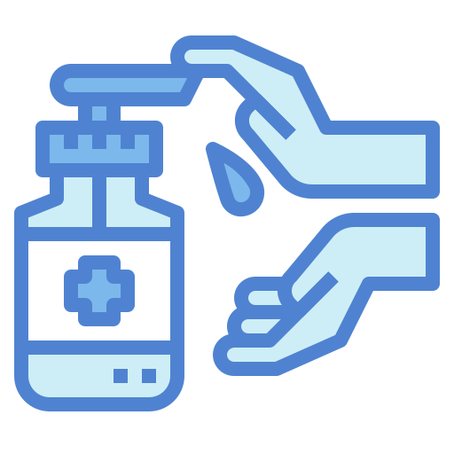 Antibacterial gel Generic Blue icon