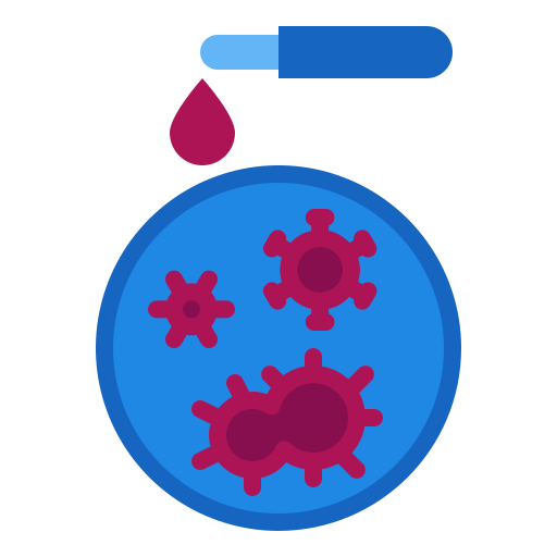 Petri dish Mavadee Flat icon