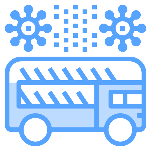 Bus Catkuro Blue icon