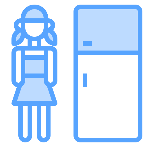 Refrigerator Catkuro Blue icon