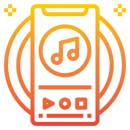 aplikacja muzyczna Catkuro Gradient ikona