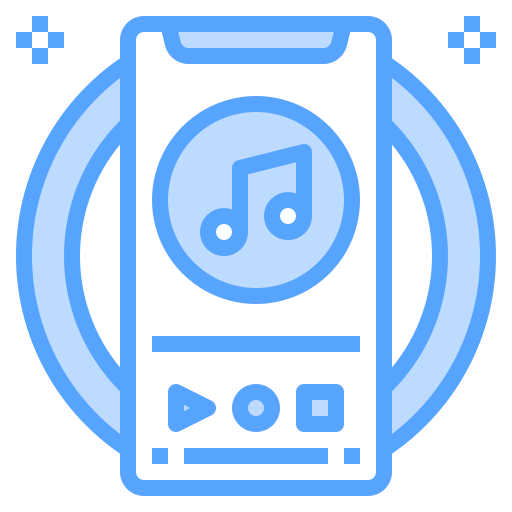app de música Catkuro Blue Ícone