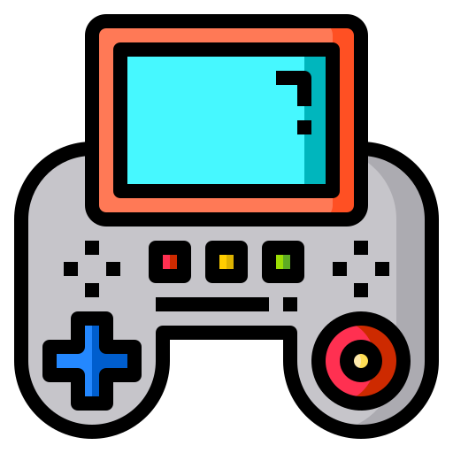 Gamepad Catkuro Lineal Color icon