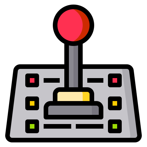 Joystick Catkuro Lineal Color icon