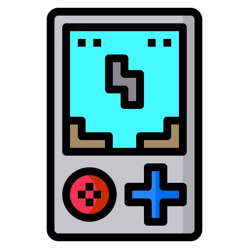 konsola do gier wideo Catkuro Lineal Color ikona