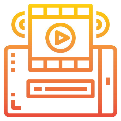 video marketing Catkuro Gradient icono