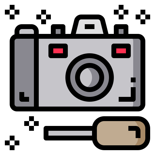 cámara Catkuro Lineal Color icono