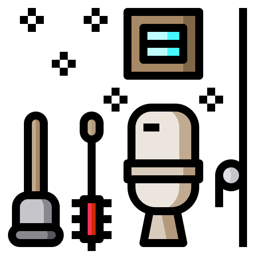 baño Catkuro Lineal Color icono