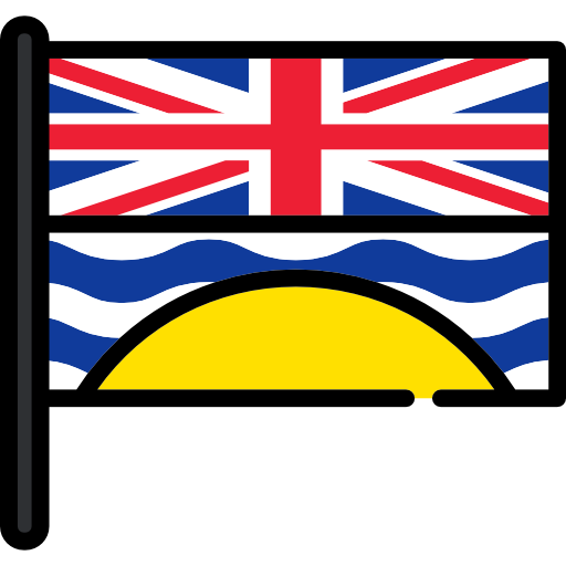 britisch-kolumbien Flags Mast icon