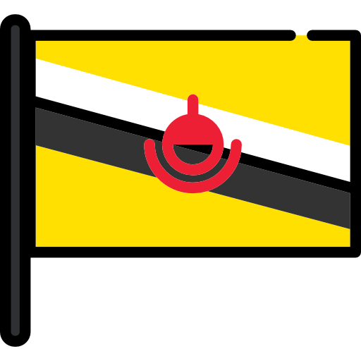 brunei Flags Mast icoon