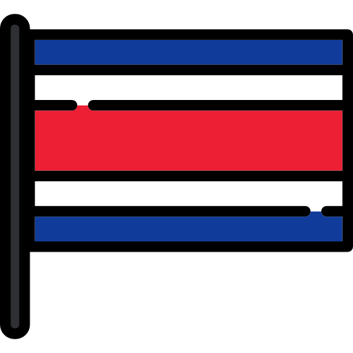 Коста-Рика Flags Mast иконка