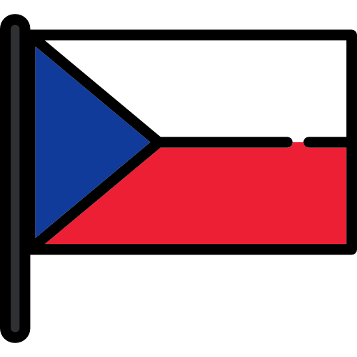 republica checa Flags Mast icono