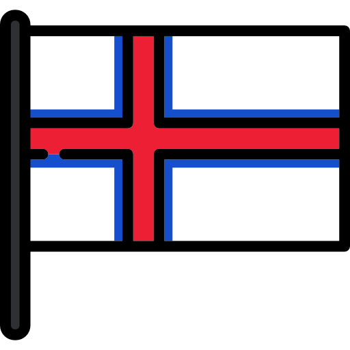wyspy owcze Flags Mast ikona
