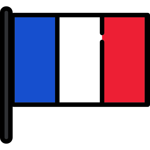 francia Flags Mast icona